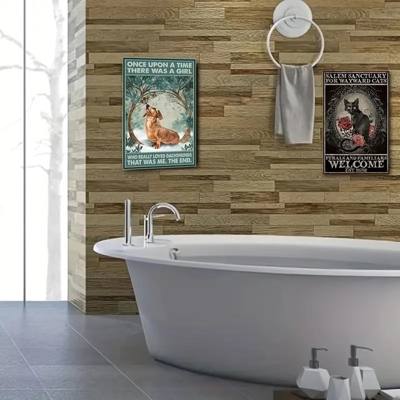 Salem Sanctuary For Wayward Cats Metal Tin Sign (8''x12''/20cm*30cm) - Picture 4 of 6